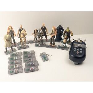 Star Wars Episode 1 Action Figures with‎ CommTalk Reader & Data Cards/ Figures